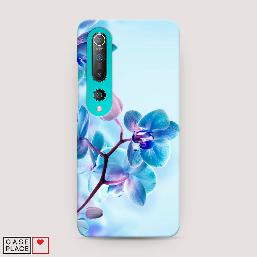 

Пластиковый чехол "Голубая орхидея" на Xiaomi Mi 10, 37520-6