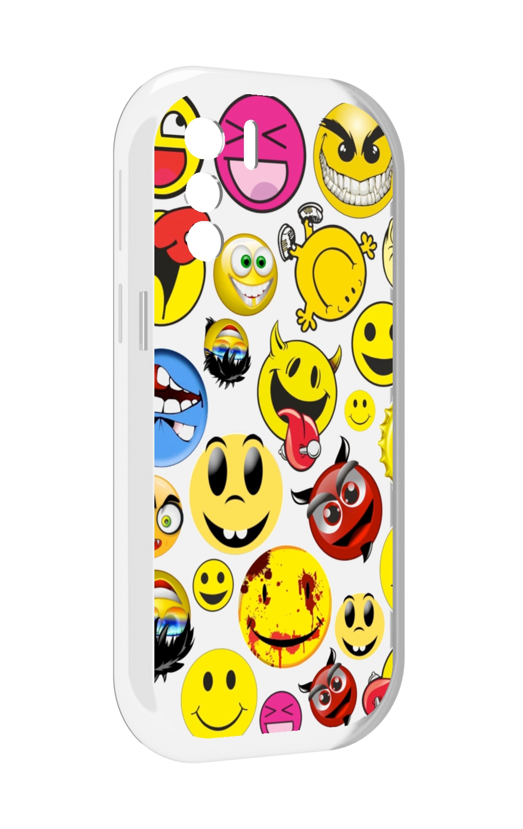 

Чехол MyPads Смайлики для UleFone Note 13P, Прозрачный, Tocco