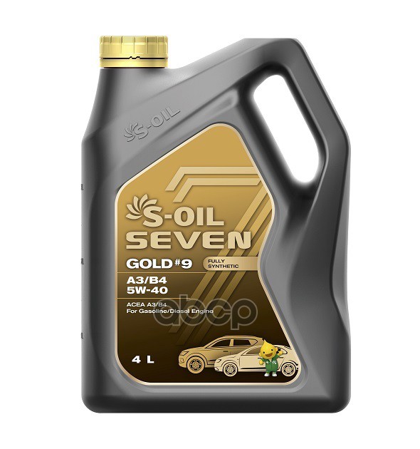 

S-Oil S-Oil 7 Gold#9 A3/B4 Sl/Cf 5W-30 4Л.Синтетика S-OIL E107773