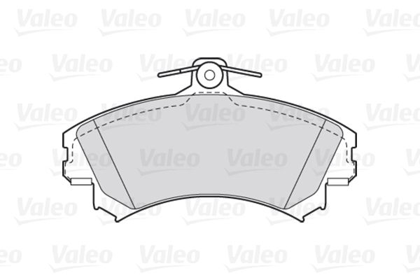

Тормозные колодки Valeo дисковые 301318