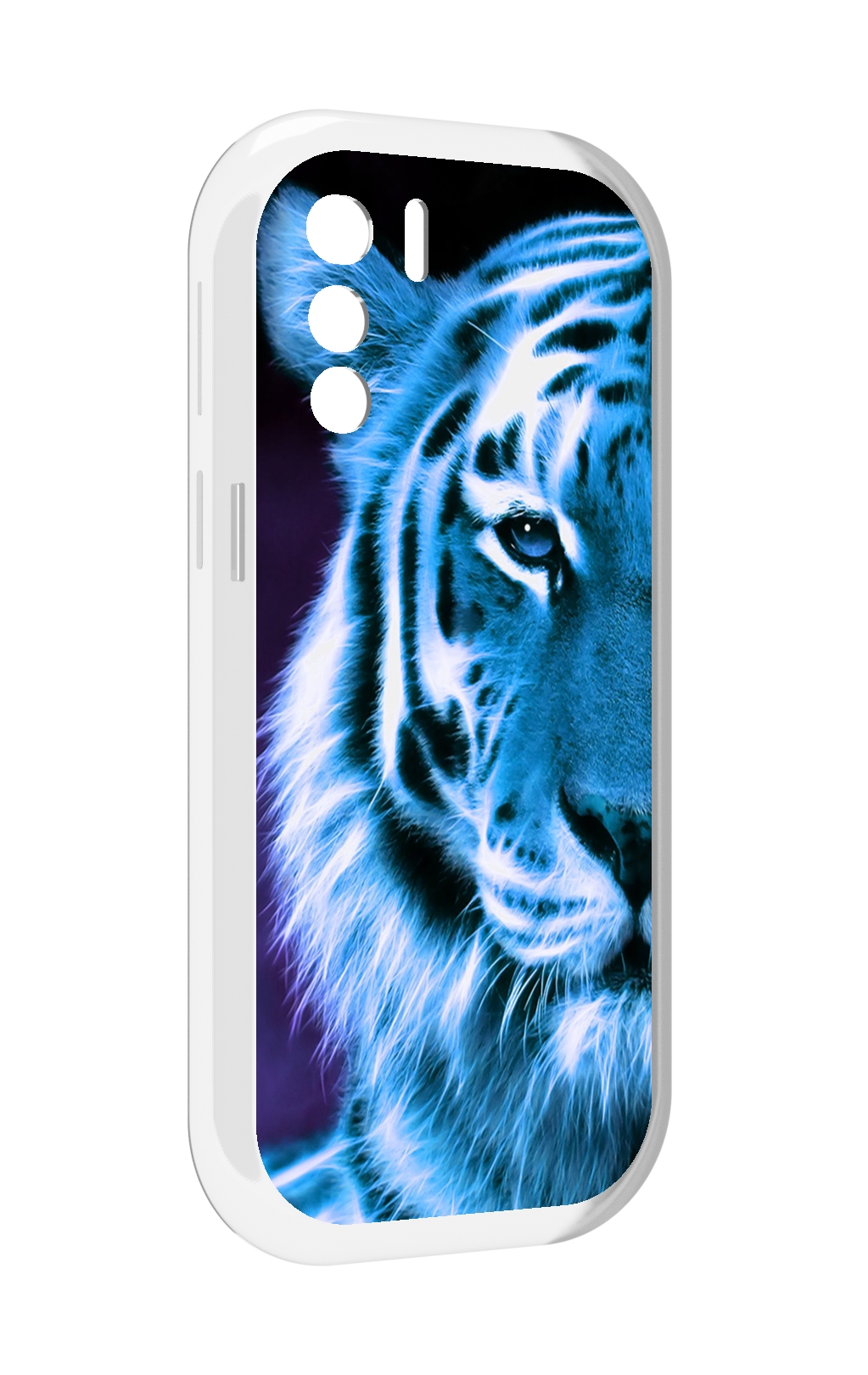 

Чехол MyPads Половина-тигра мужской для UleFone Note 13P, Прозрачный, Tocco