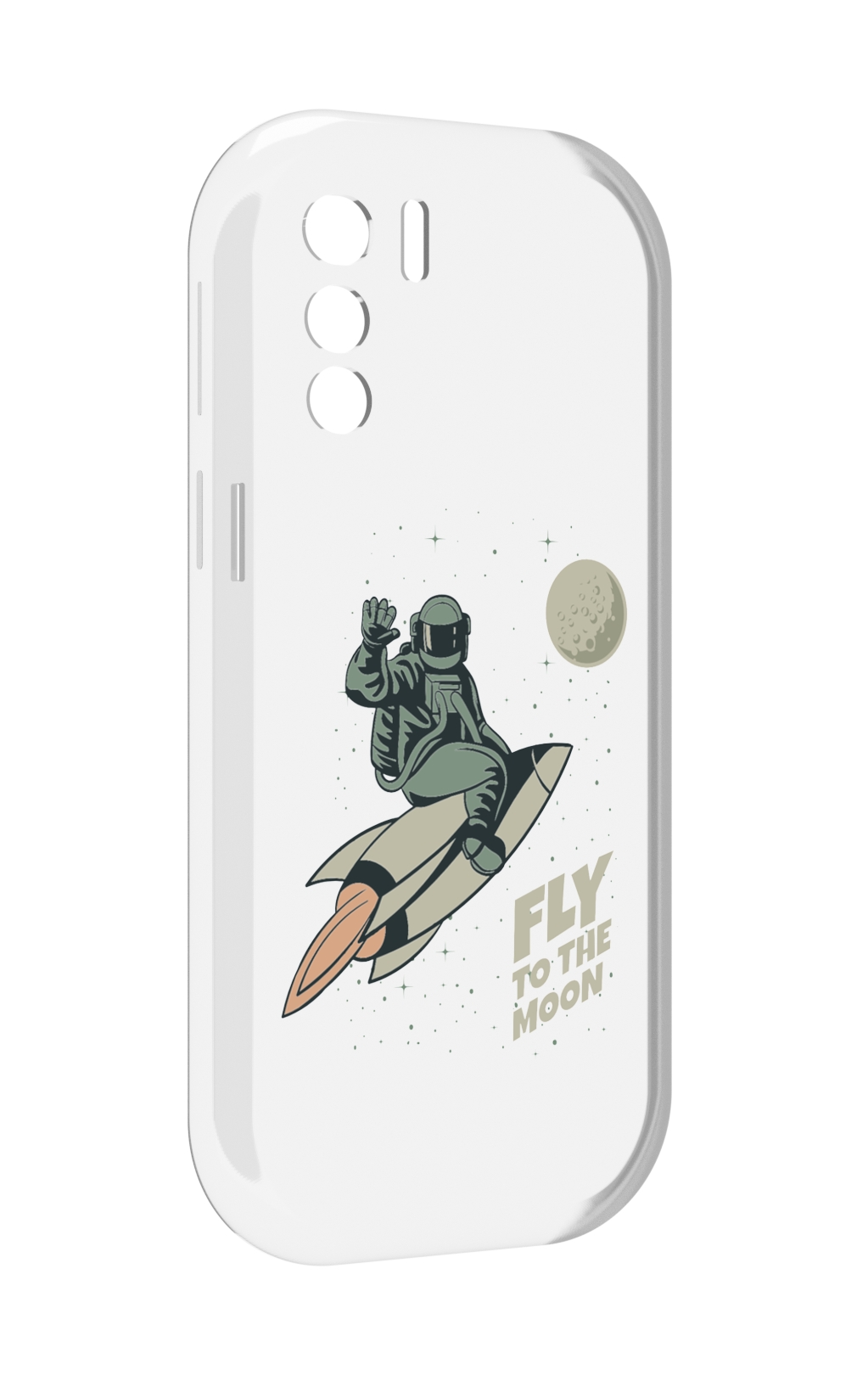 

Чехол MyPads Полет-на-Луну для UleFone Note 13P, Прозрачный, Tocco
