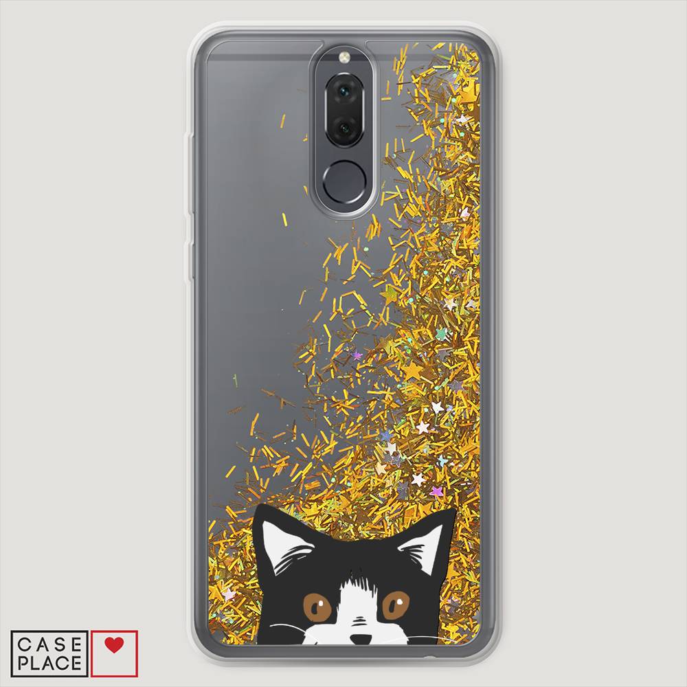 

Чехол Awog "Подглядывающий кот" для Huawei Nova 2i, 64190-1