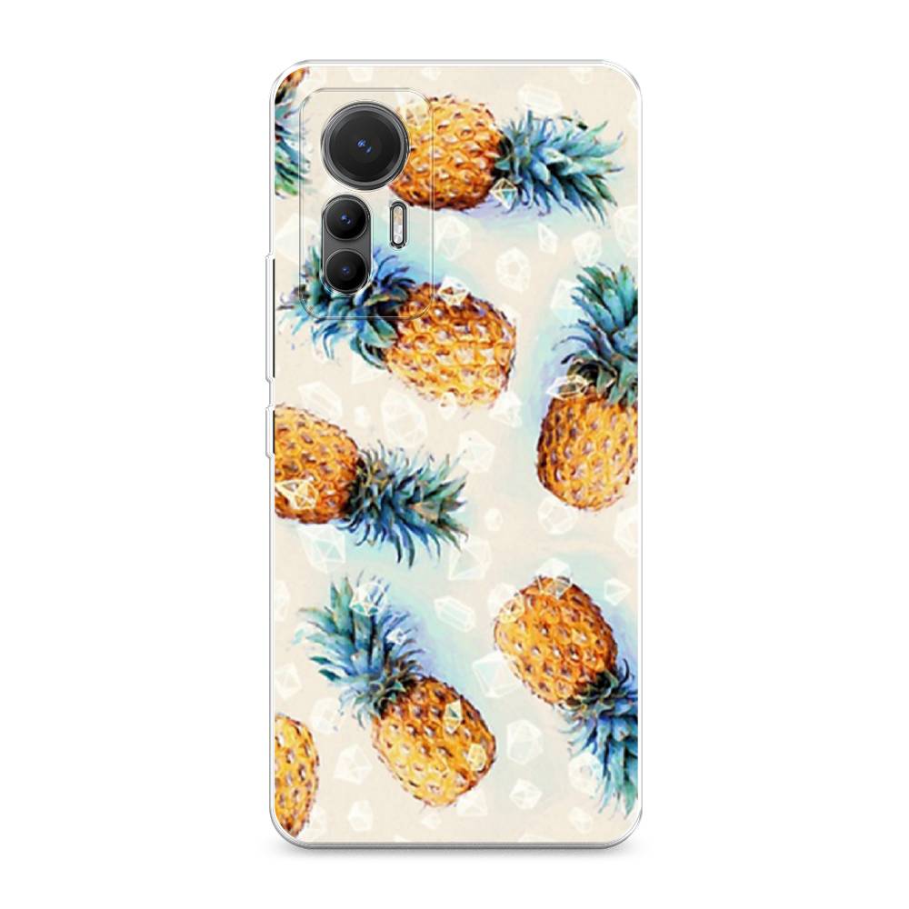 

Чехол Awog на Xiaomi 12 Lite "Ананасы", Разноцветный, 315050-3