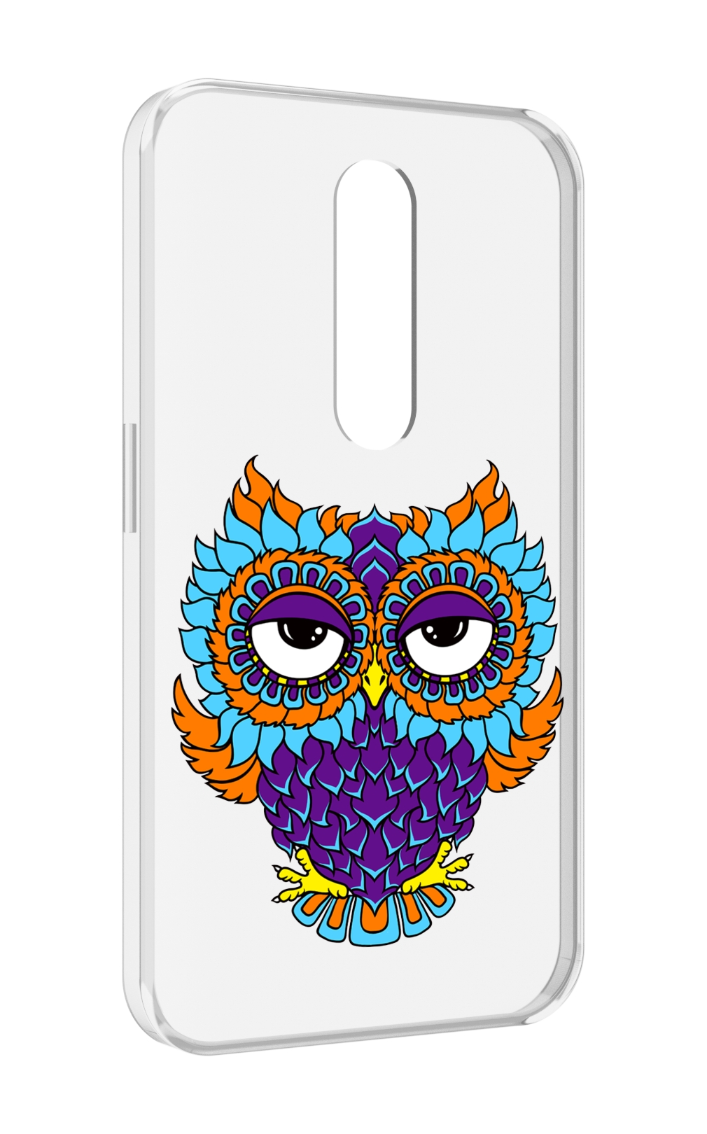 

Чехол MyPads Цветная сова для Motorola Moto X Force (XT1585 / XT1581), Прозрачный, Tocco