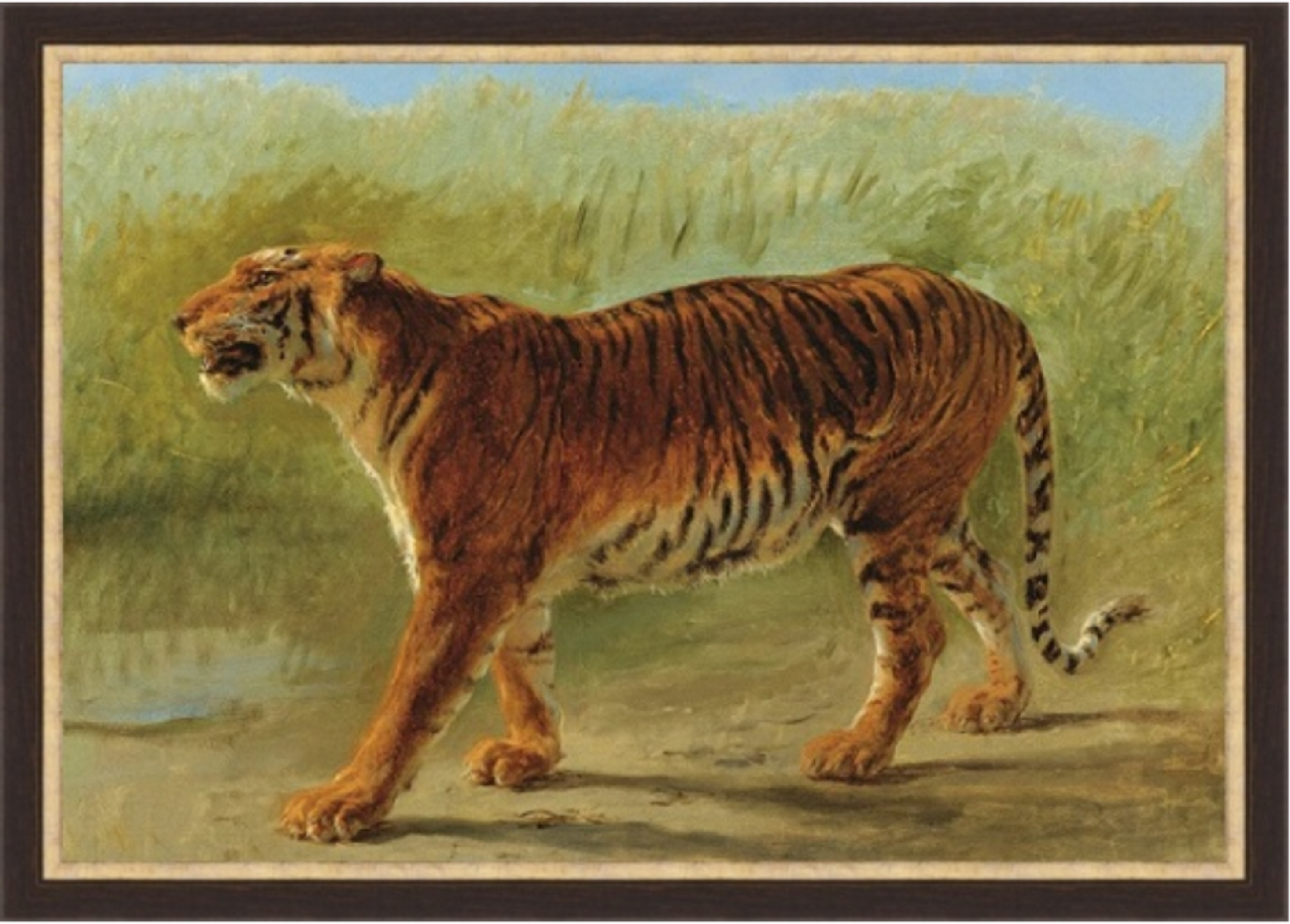 

Картина в раме ЛэндАрт 50х70см Rosa Bonheur - Royal Tiger, Royal Tiger