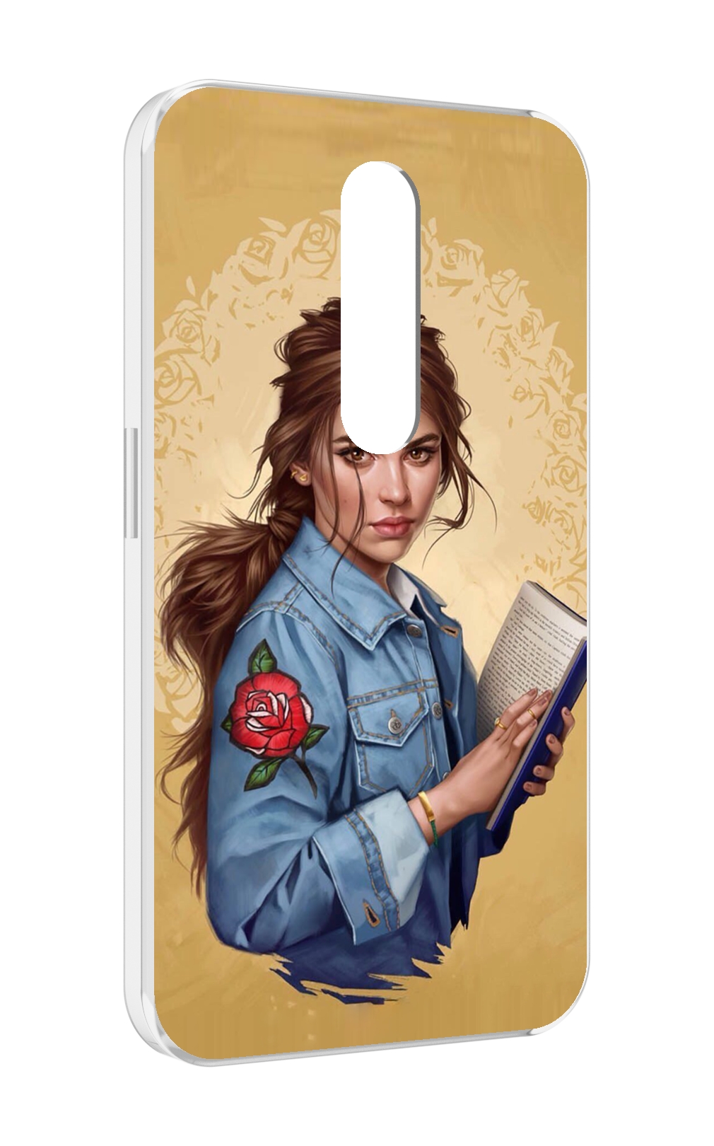 

Чехол MyPads девушка-в-бежевом-фоне для Motorola Moto X Force (XT1585 / XT1581), Прозрачный, Tocco