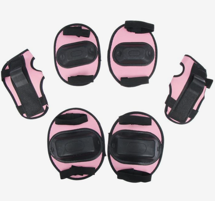 фото Защита для роликов детская 2011-onesize розовый спортекс