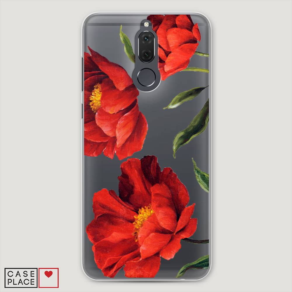 

Чехол Awog "Красные маки" для Huawei Nova 2i