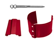 

Кронштейн трубы на кирпич GL 90мм RAL 8017