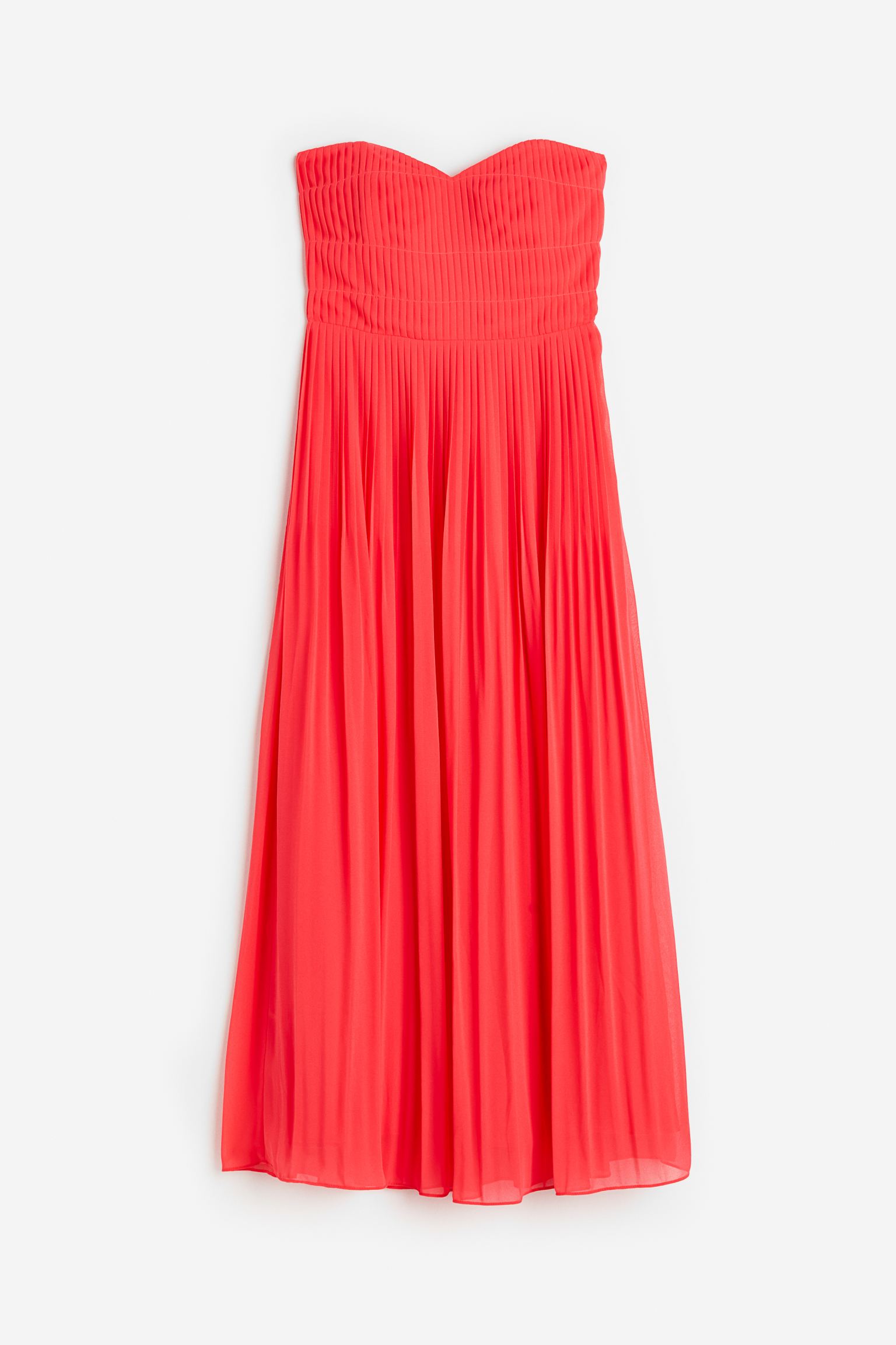 Платье женское H&M 1159124002 красное 46 EU (доставка из-за рубежа)