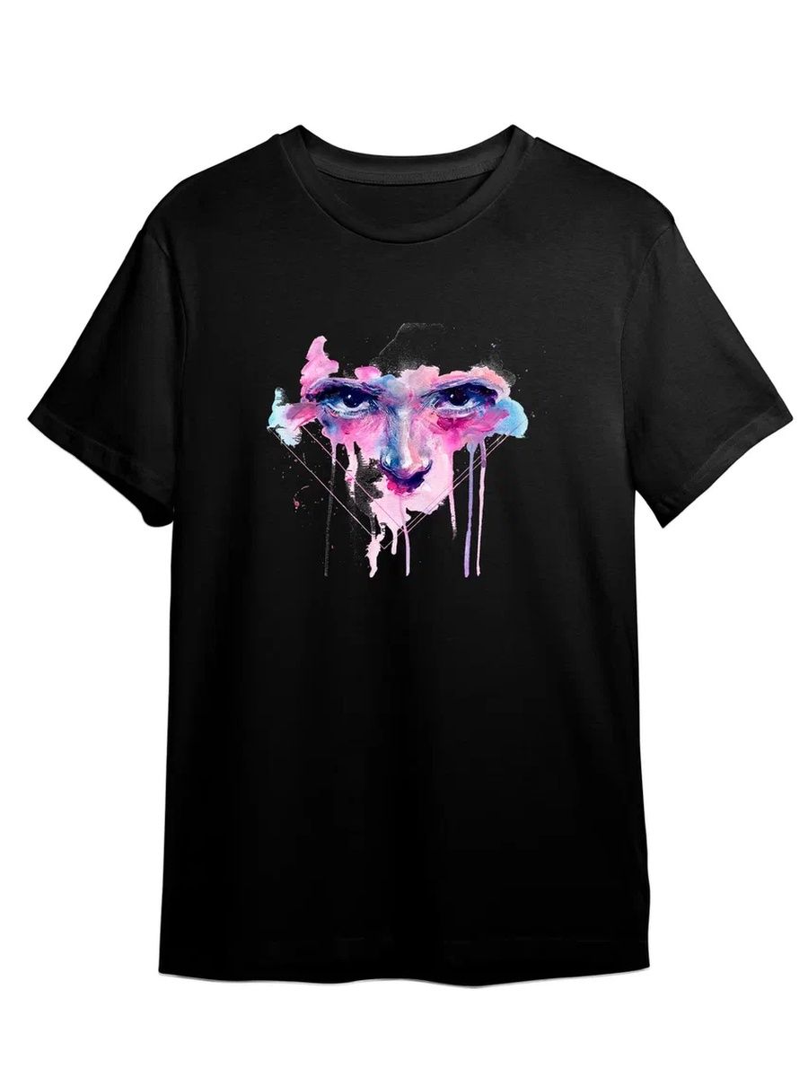 

Футболка унисекс СувенирShop Искусство/Абстракция/Цветы 44 черная 5XL, Черный, "Искусство/Абстракция/Цветы" 44