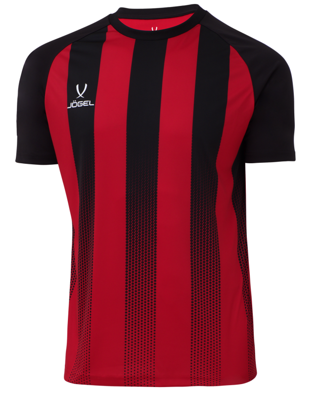 Футболка игровая Camp Striped Jersey, красный/черный, детский, Jogel - YL