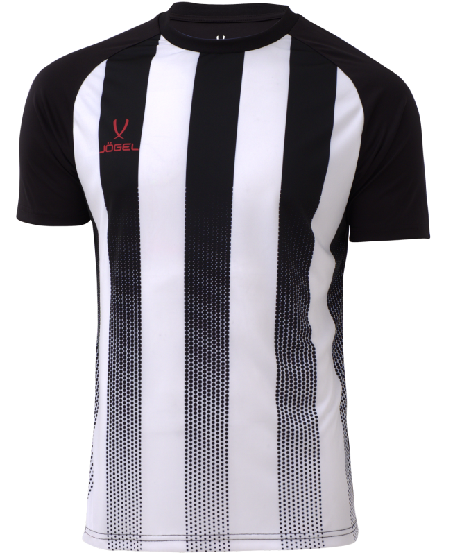 Футболка игровая Camp Striped Jersey, белый/черный, детский, Jogel - XS