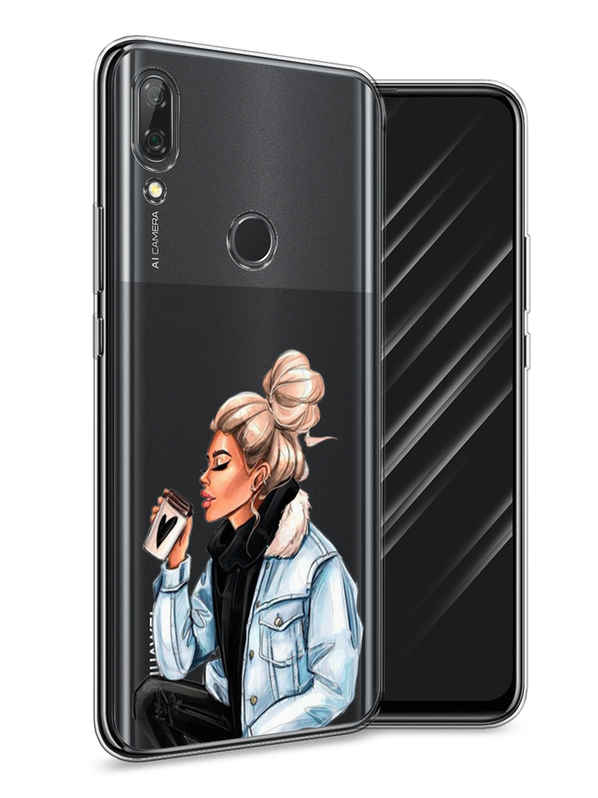 

Чехол Awog на Huawei P Smart Z "Cute girl", Коричневый;бежевый, 69450-7