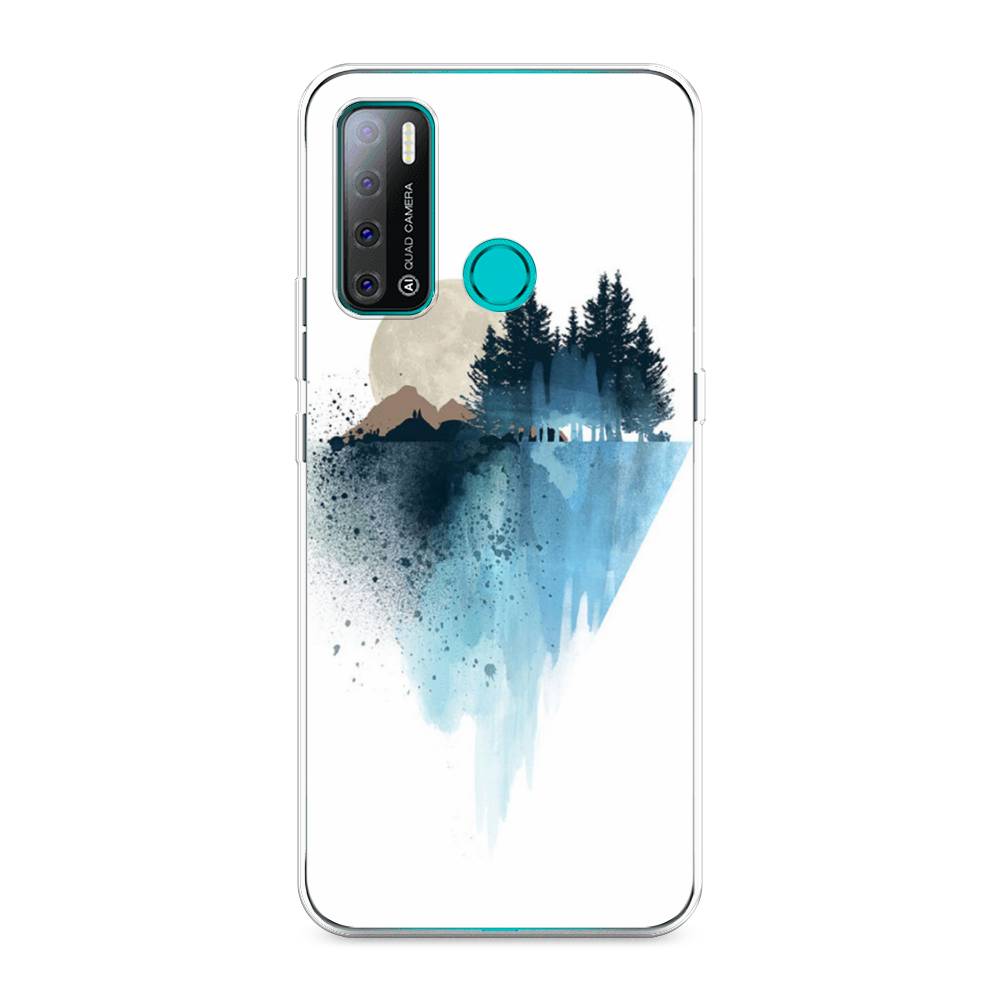 

Чехол Awog на Tecno Pouvoir 4 "Горы 5", Разноцветный, 300350-4