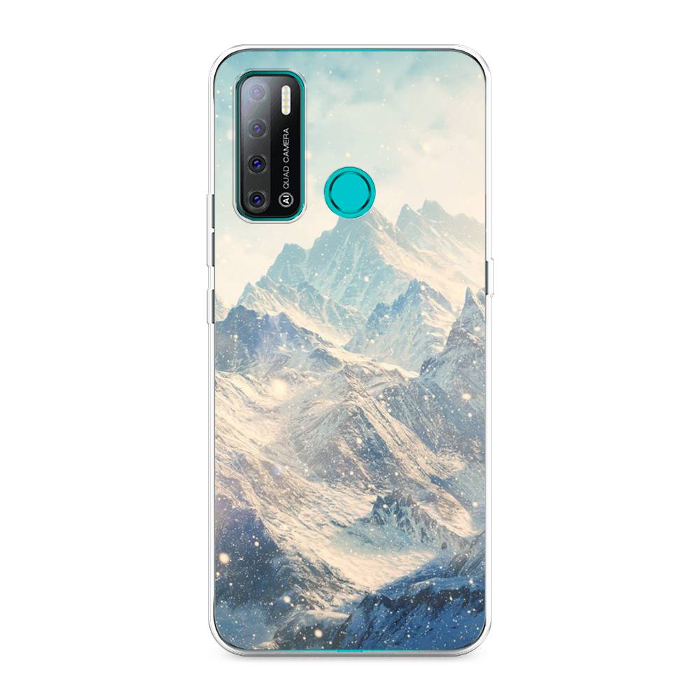 

Чехол Awog на Tecno Pouvoir 4 "Горы 4", Разноцветный, 300350-4