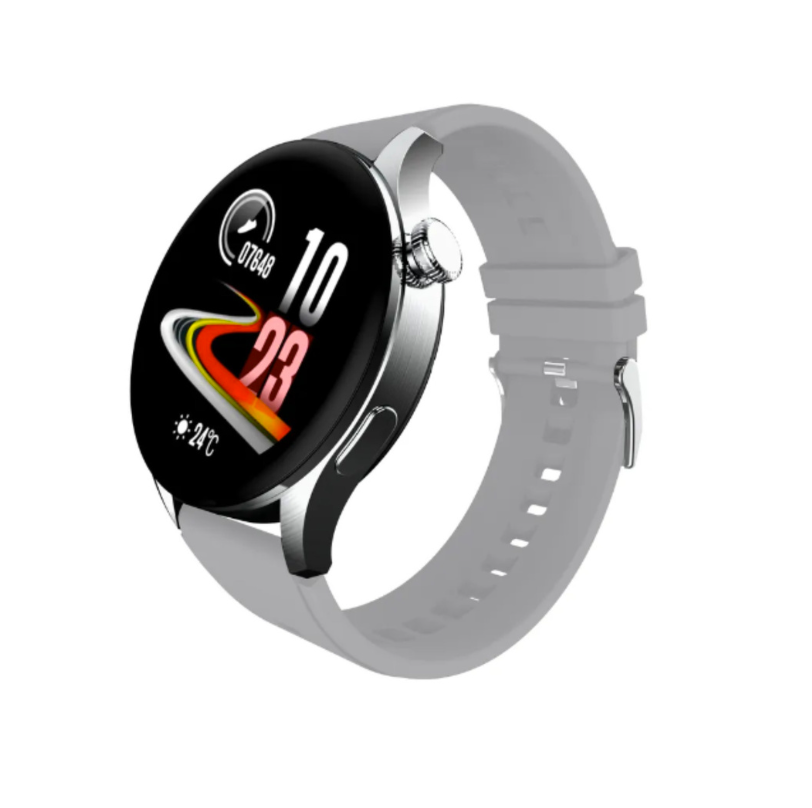 

Умные часы W&О X3 PRO, 46mm, 2 ремешка в комплекте силиконовый и кожаный.