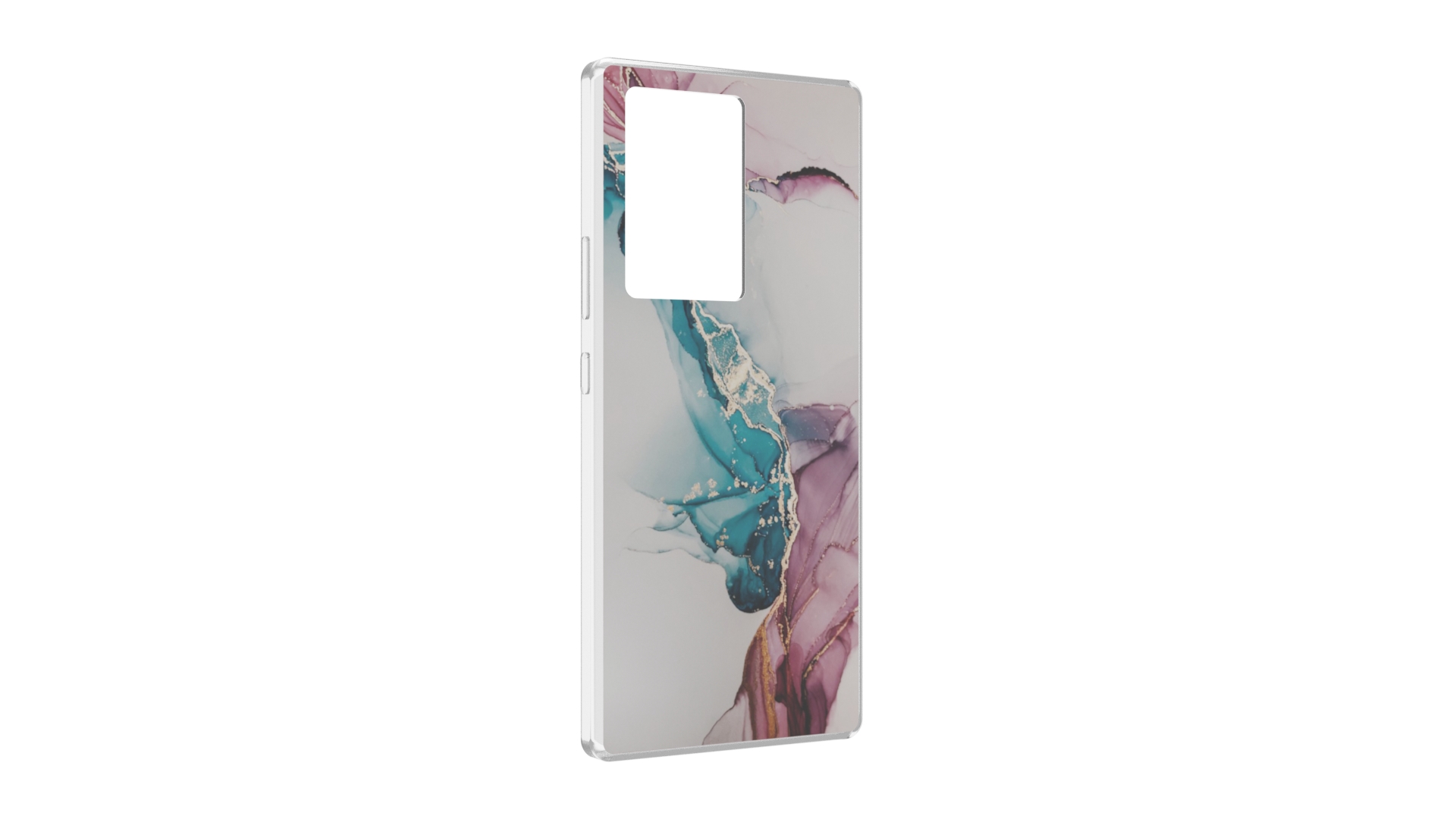 Чехол MyPads фиолетовый синий краски для ZTE Nubia Z40 Pro