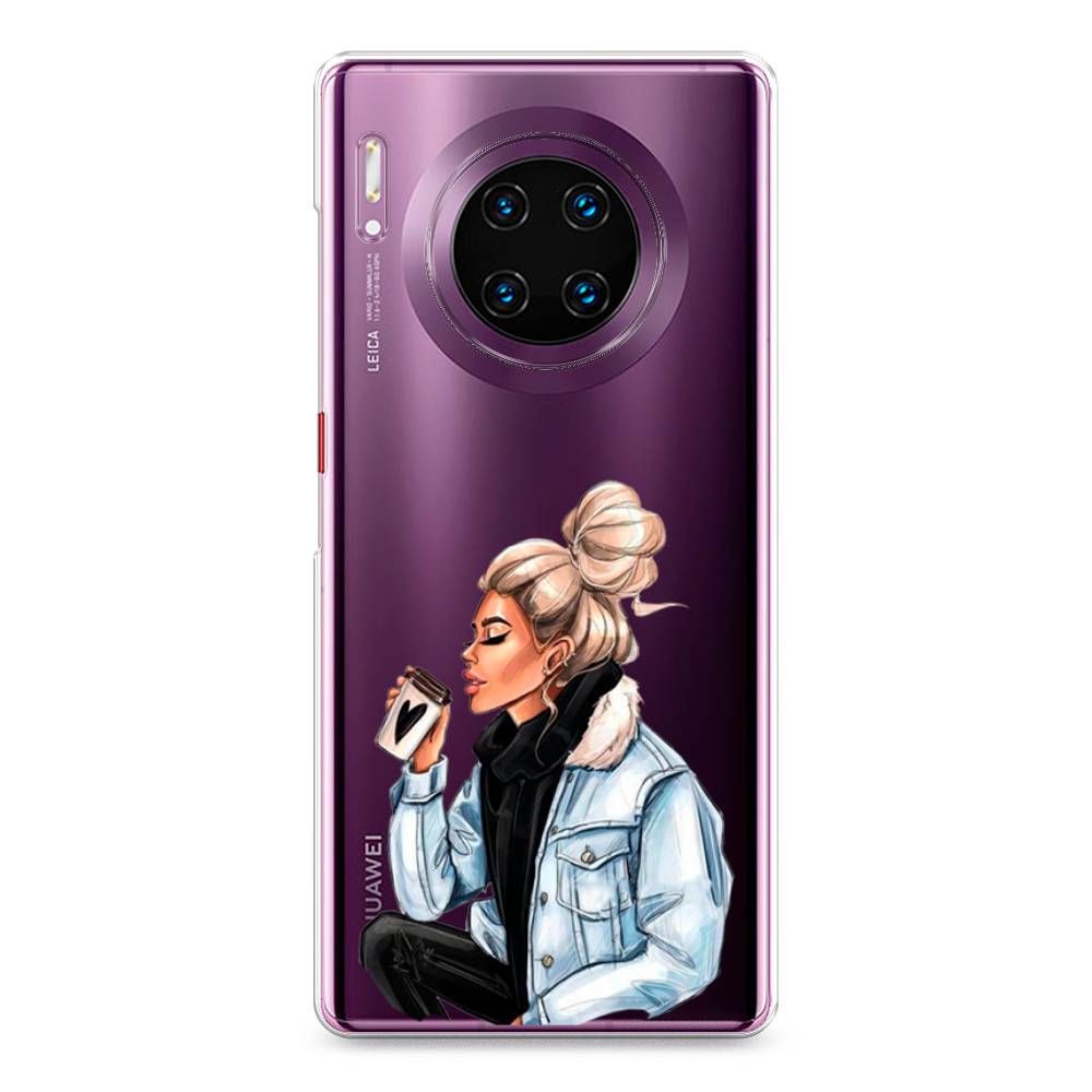 

Чехол Awog на Huawei Mate 30 Pro "Cute girl", Коричневый;бежевый, 610450-7