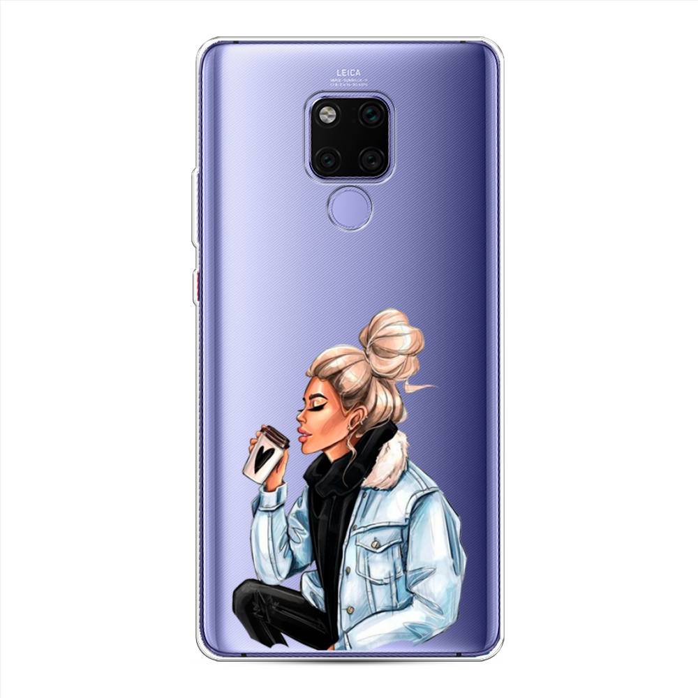 

Чехол Awog на Huawei Mate 20X "Cute girl", Коричневый;бежевый, 66950-7