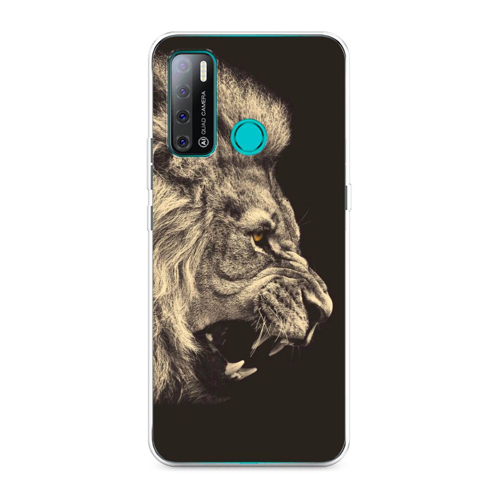 

Чехол Awog на Tecno Pouvoir 4 "Львиный рык 2", Разноцветный, 300350-1