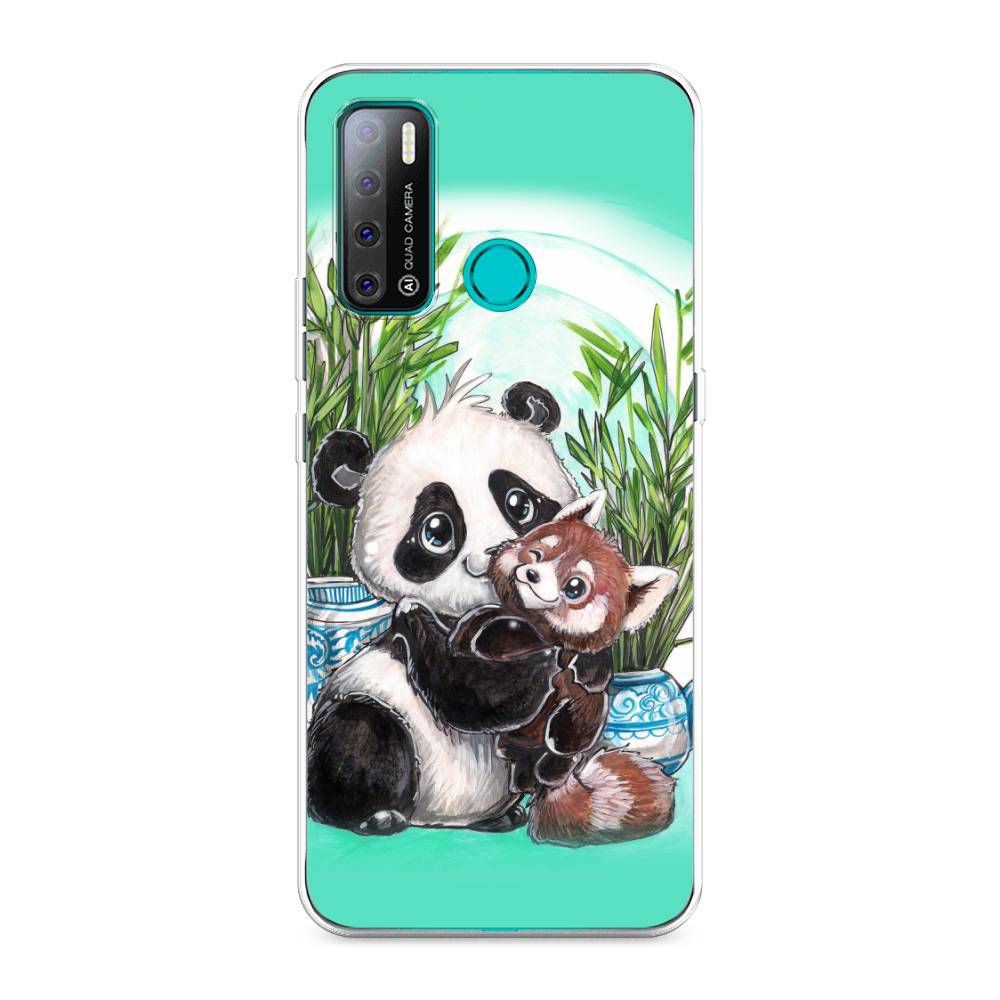 

Чехол Awog на Tecno Pouvoir 4 "Друзья зверята", Разноцветный, 300350-2