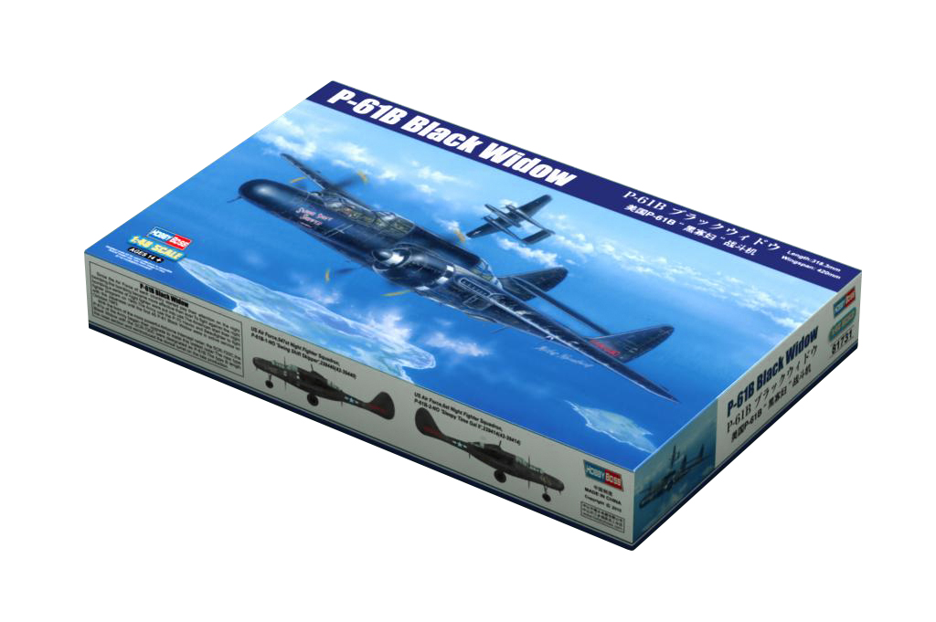 

Сборная модель HobbyBoss 1/48 Самолет США P-61B Black Widow 81731