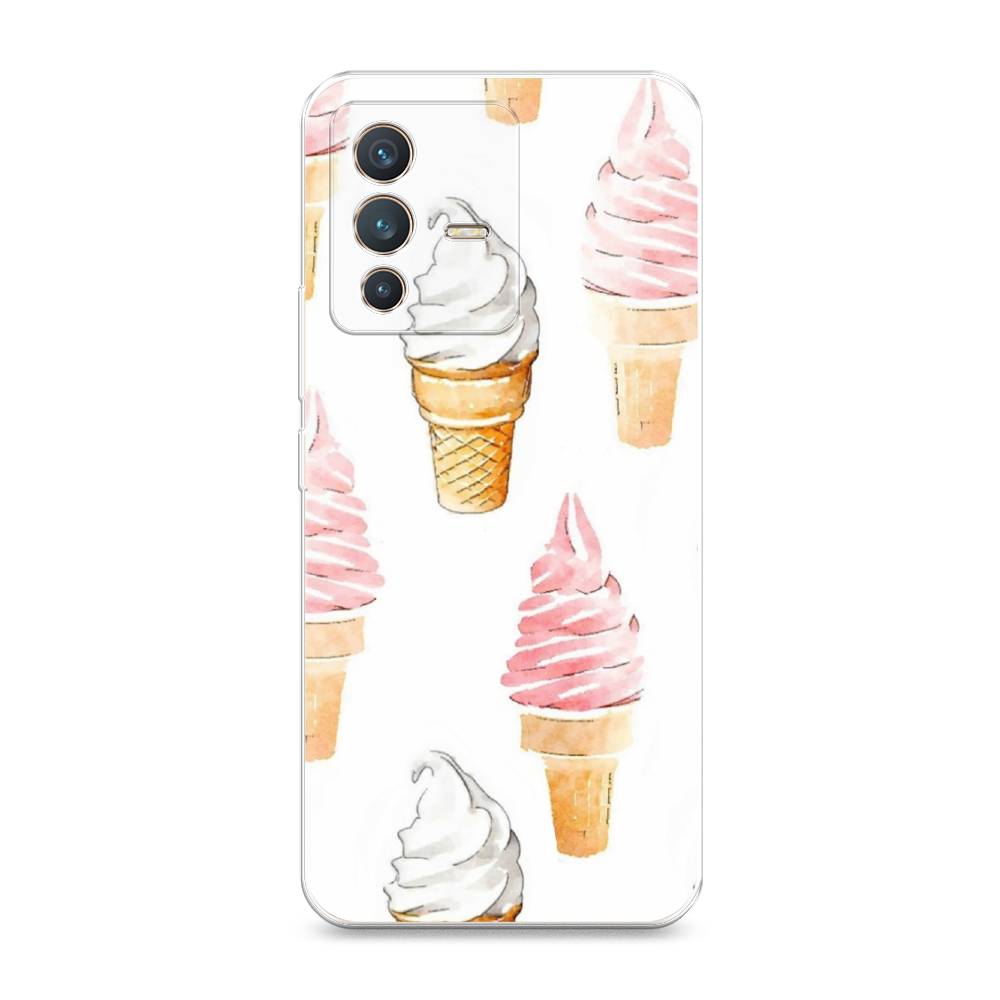 

Чехол Awog на Vivo V23 "Нарисованное мороженое", Разноцветный, 266050-10