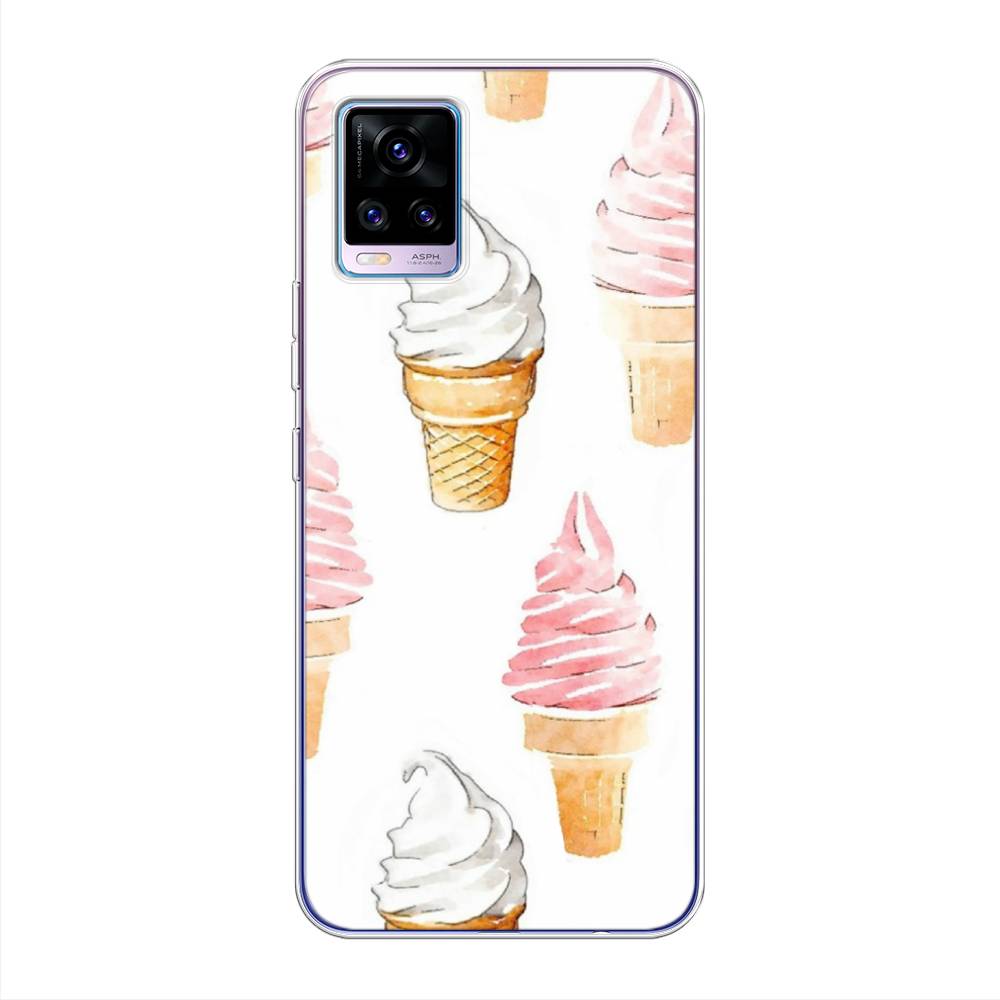 

Чехол Awog на Vivo V20 "Нарисованное мороженое", Разноцветный, 263350-10