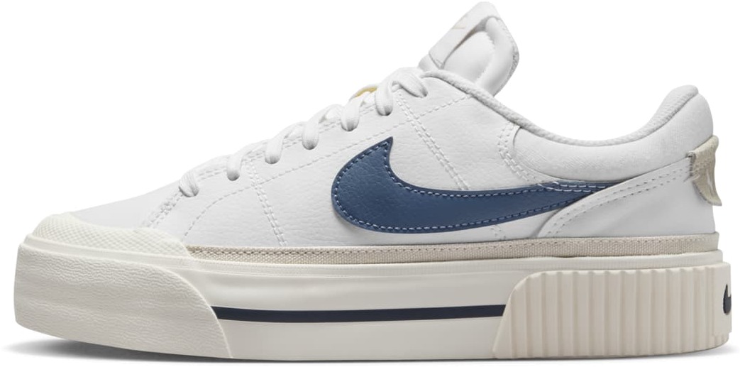 

Кеды женские Nike Court Legacy Lift W белые 8 US, Белый, Nike Court Legacy Lift W