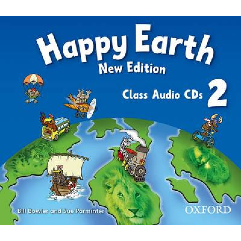 

Happy Earth: British English course for Primary: 2 New Edition: Class Audio CDs