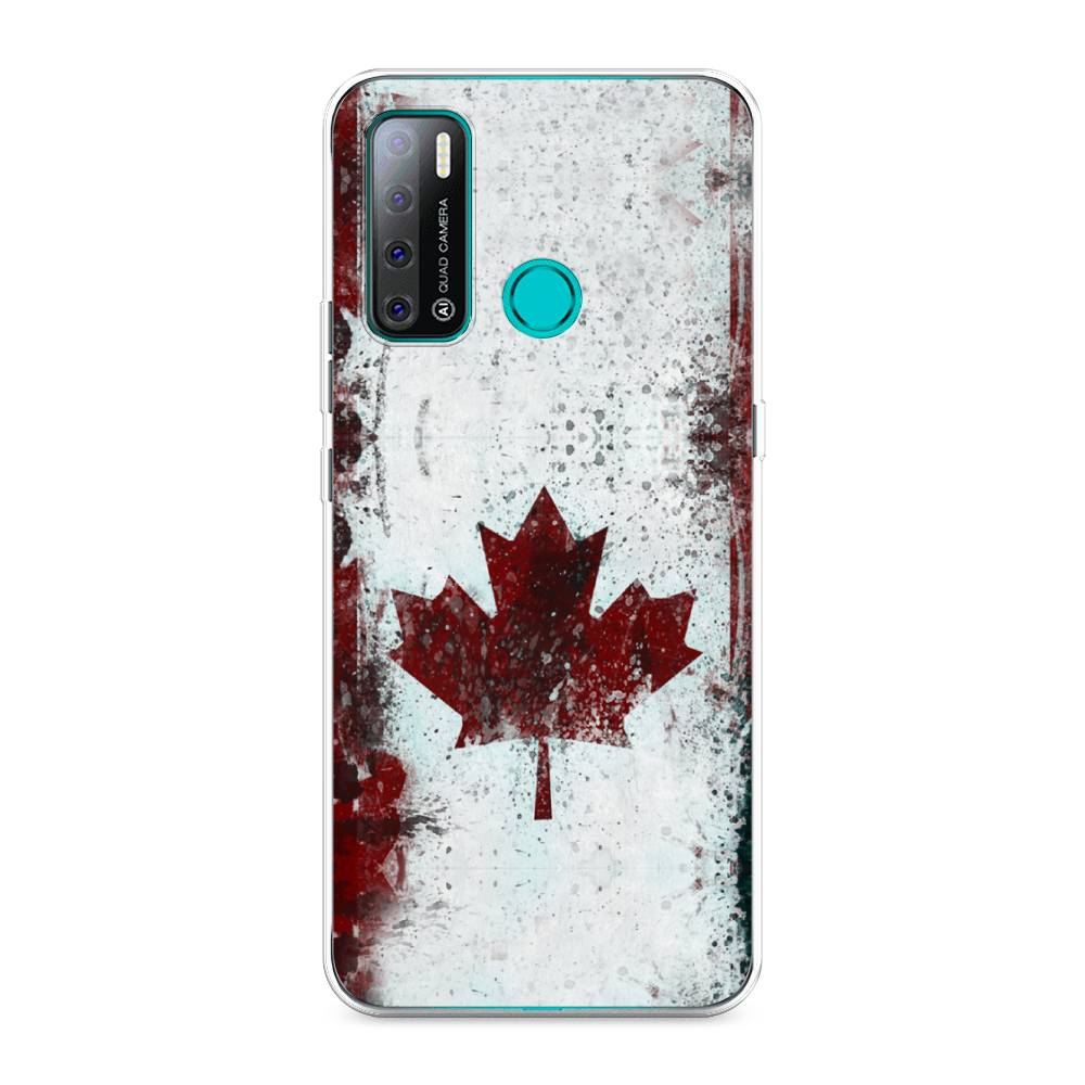 

Чехол Awog на Tecno Pouvoir 4 "Канада", Разноцветный, 300350-5