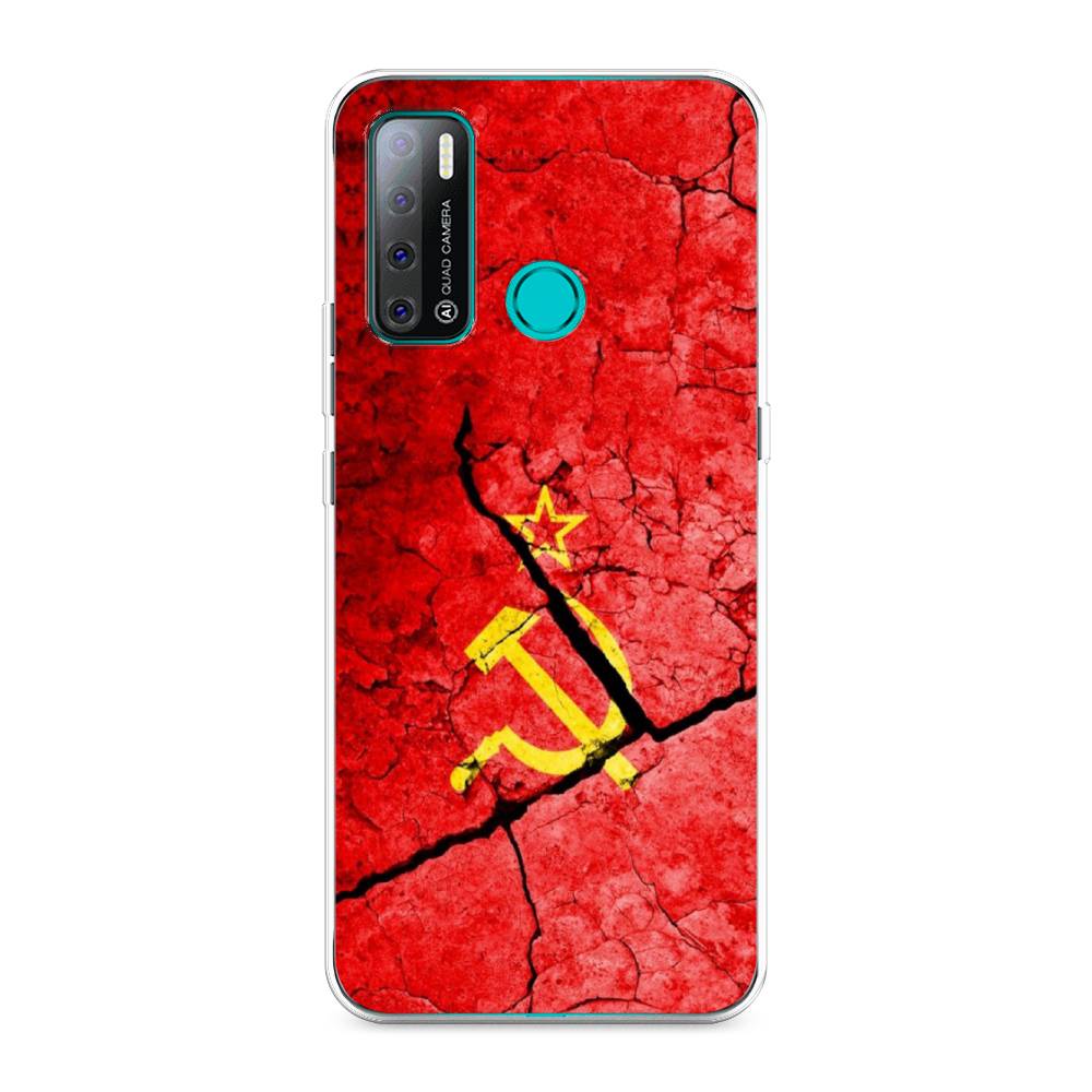 

Чехол Awog на Tecno Pouvoir 4 "СССР", Разноцветный, 300350-5