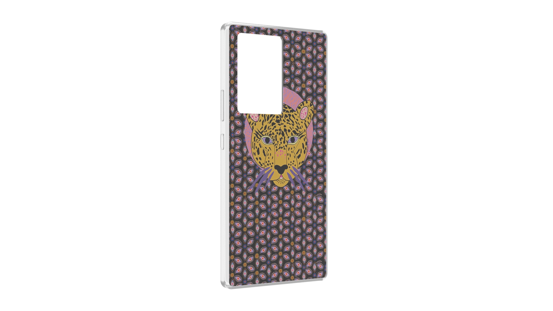 

Чехол MyPads тигр-в-глазах для ZTE Nubia Z40 Pro, Прозрачный, Tocco