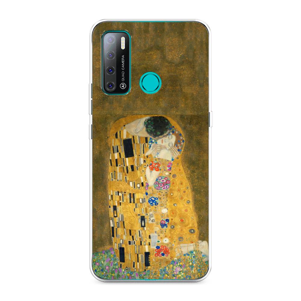 

Чехол Awog на Tecno Pouvoir 4 "Поцелуй Гюстава Климта", Разноцветный, 300350-9