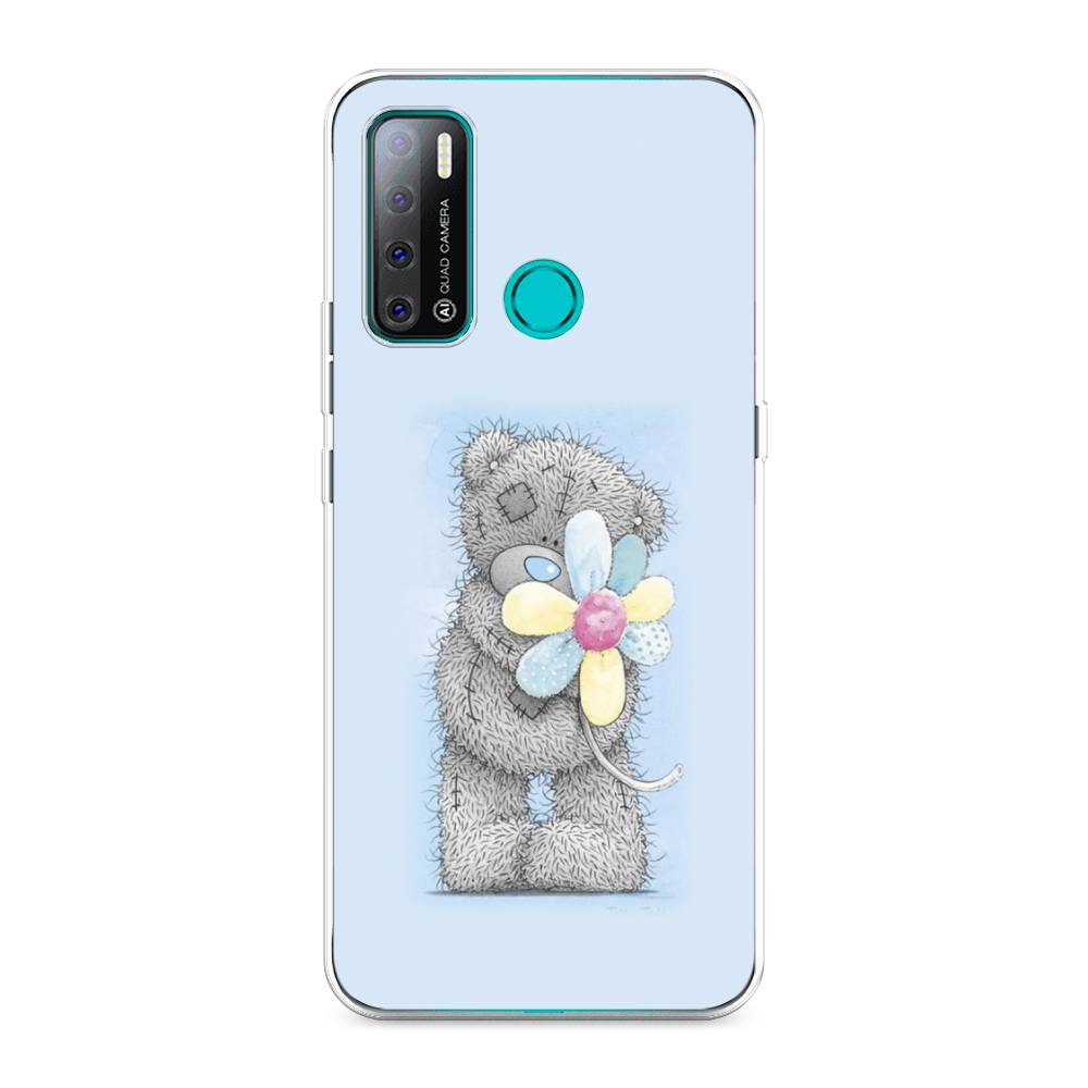 

Чехол Awog на Tecno Pouvoir 4 "Me to you с ромашкой", Разноцветный, 300350-2