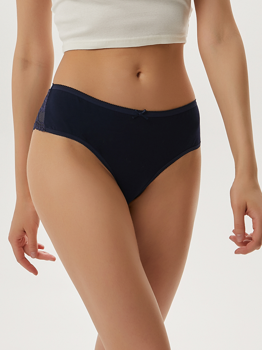 

Трусы женские Minimi BO261 COLORS brasiliana синие 42, Синий, BO261 COLORS brasiliana