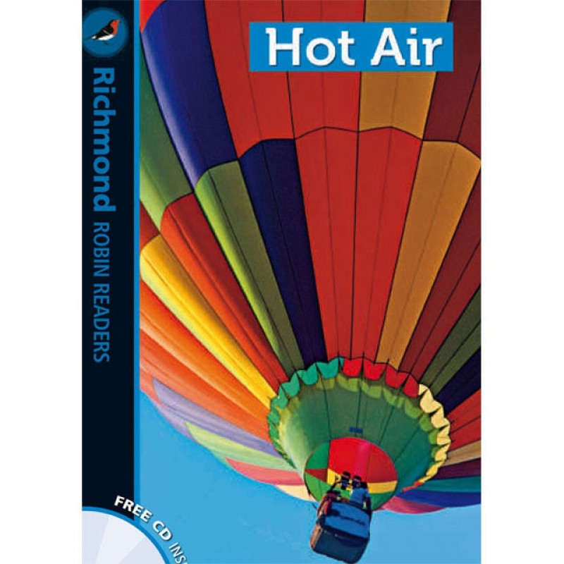 фото Книга robin readers level 2 hot air + cd richmond