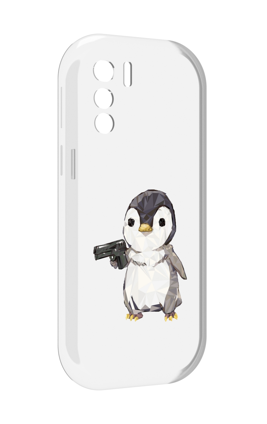 

Чехол MyPads Пингвин детский для UleFone Note 13P, Прозрачный, Tocco