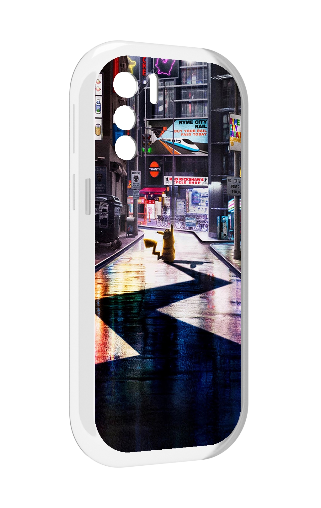 

Чехол MyPads Пикачу-в-городе для UleFone Note 13P, Прозрачный, Tocco