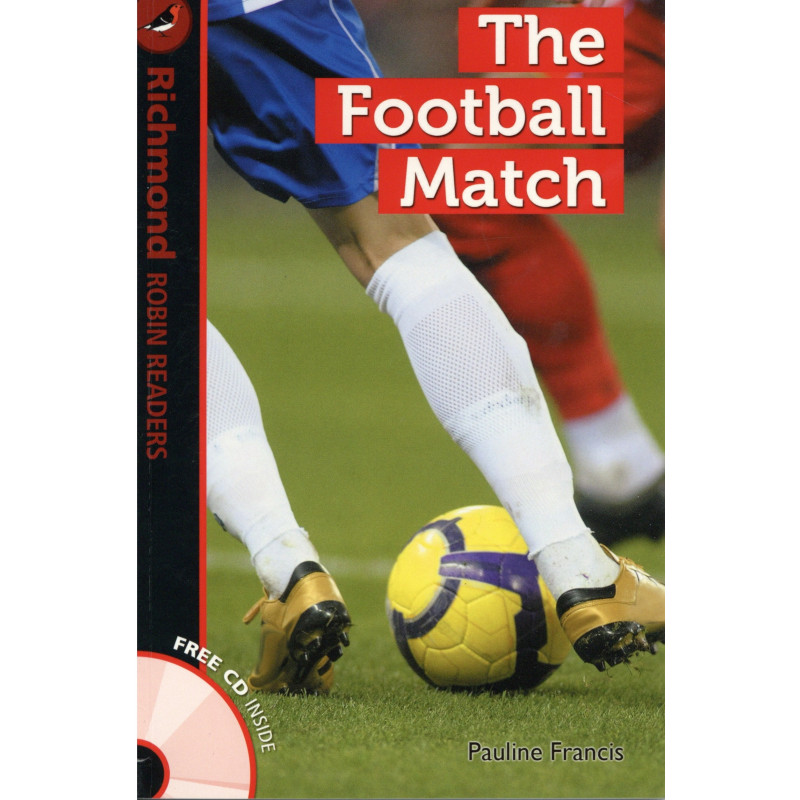 фото Книга robin readers level 1 the football match + cd richmond