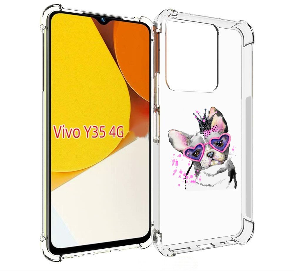 

Чехол MyPads принцесса для Vivo Y35 4G 2022 / Vivo Y22, Прозрачный, Tocco
