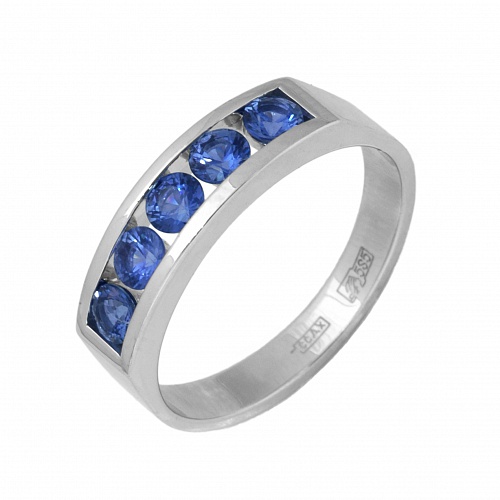 

Кольцо из золота р.  DIAMOND PRIME 3D1155С, сапфир, 3D1155С