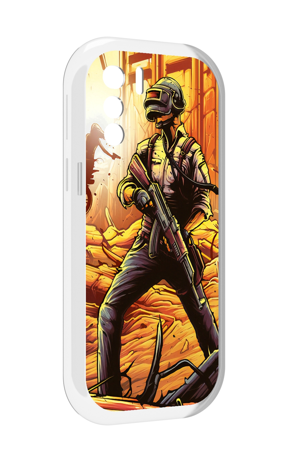 

Чехол MyPads Пабг для UleFone Note 13P, Прозрачный, Tocco