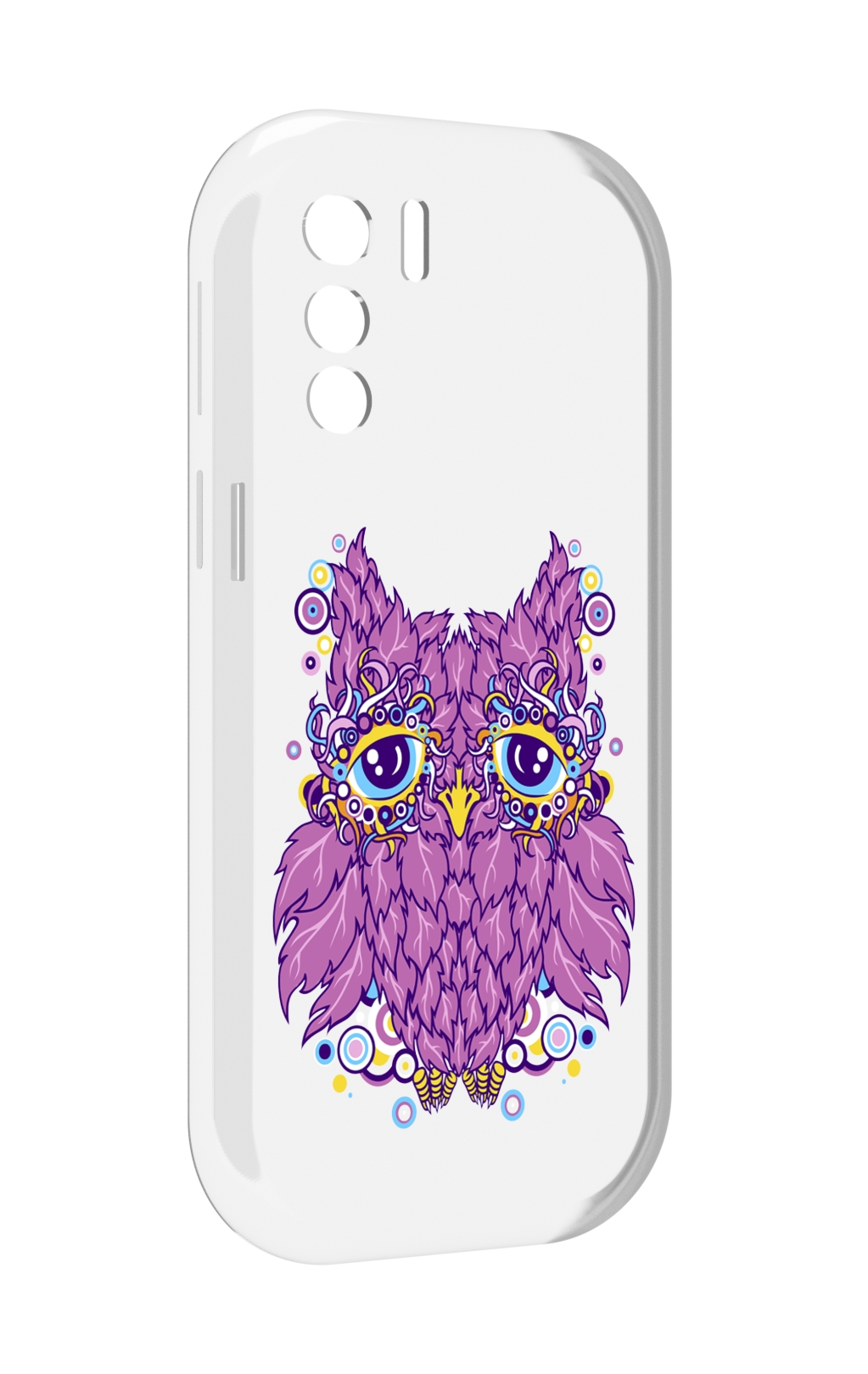 

Чехол MyPads Розовая сова для UleFone Note 13P, Прозрачный, Tocco