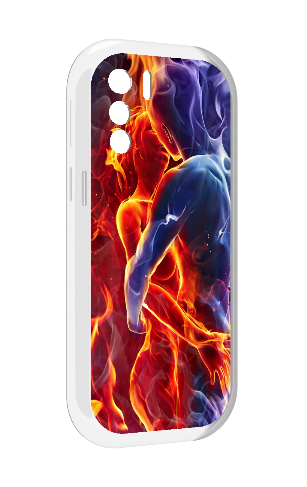 

Чехол MyPads Огонь-вода для UleFone Note 13P, Прозрачный, Tocco