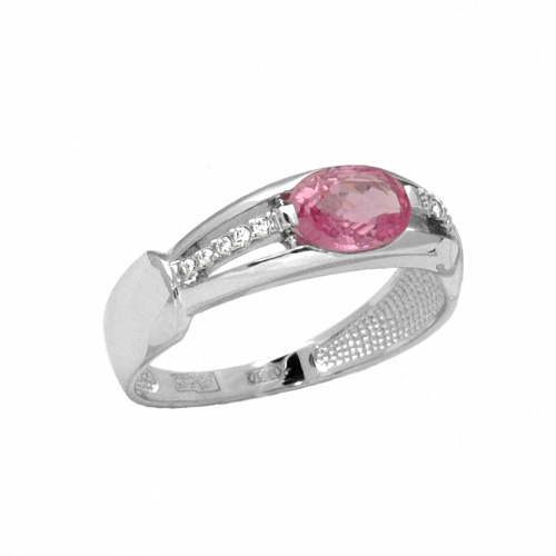 

Кольцо из золота р.  DIAMOND PRIME 3D1081БТр, бриллиант\турмалин, 3D1081БТр