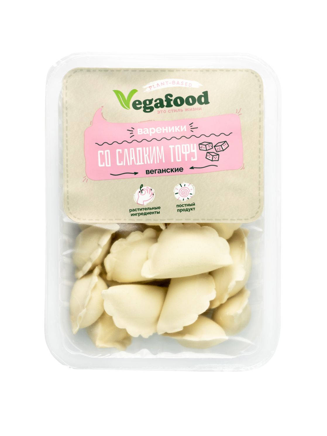 

Вареники Vegafood со сладким тофу 500 г