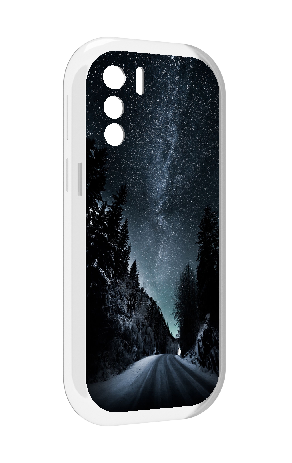 

Чехол MyPads Ночной-лес для UleFone Note 13P, Прозрачный, Tocco